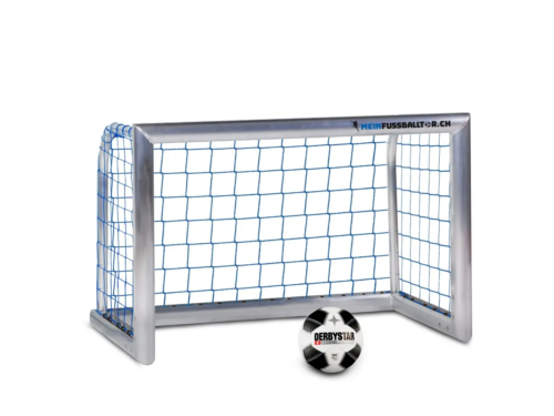 Mini Fussballtor 120 x 80 cm - Oval- Play more Football