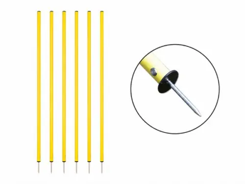 LISKI® Slalomstangen | 6er-Set | ohne Federgelenk