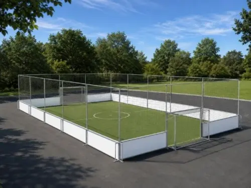 MFT Soccer Court | Mini Fussballplatz | Flexible Installation | 20 × 13 m