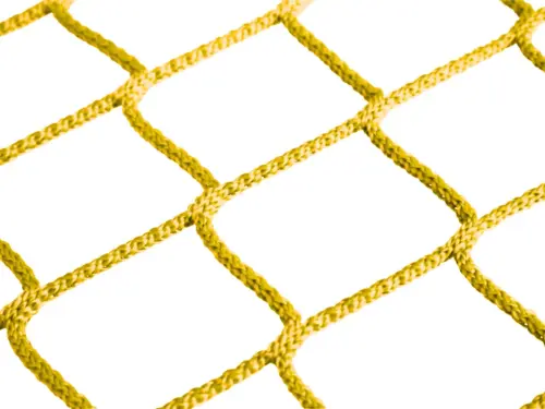Fussball Minitornetze | Gelb | Netzstärke 3 mm | Maschenweite 45 mm