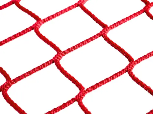 Fussball Minitornetze | Rot | Netzstärke 3 mm | Maschenweite 45 mm
