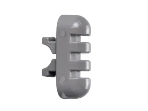 Netzhalter Fussballtor Powerpress | Grau | 10er-Set