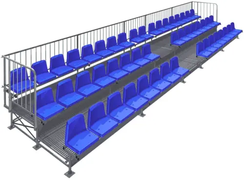 Zuschauertribüne Mobil - 50 Personen - Meinfussballtor.ch