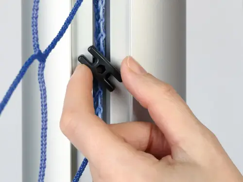 fussballtor selber bauen, Tornetz, mein Fussballtor
